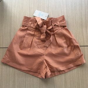Primark Linen Paperbag Shorts